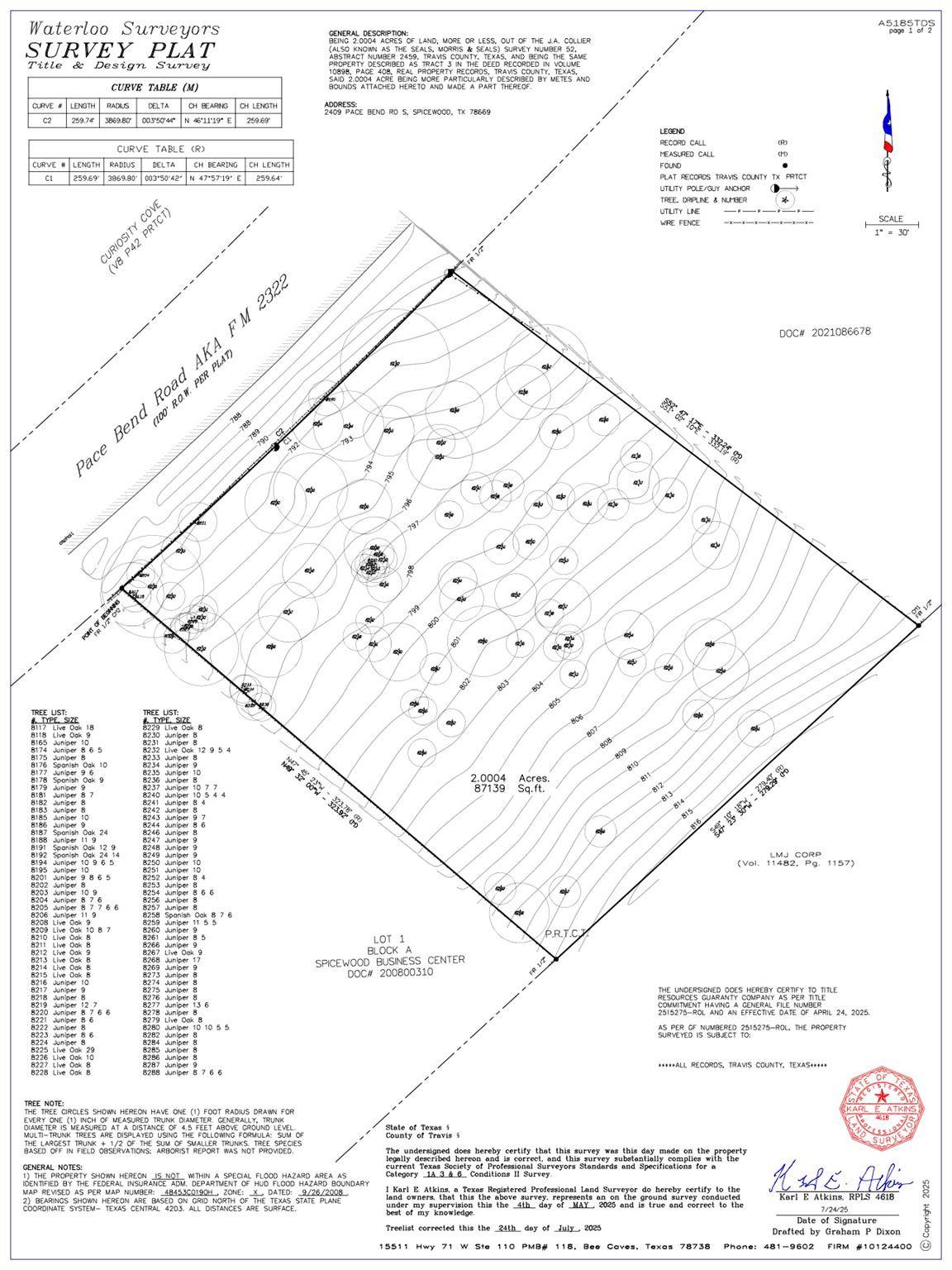 2409 Pace Bend RD S, Spicewood, TX 78669