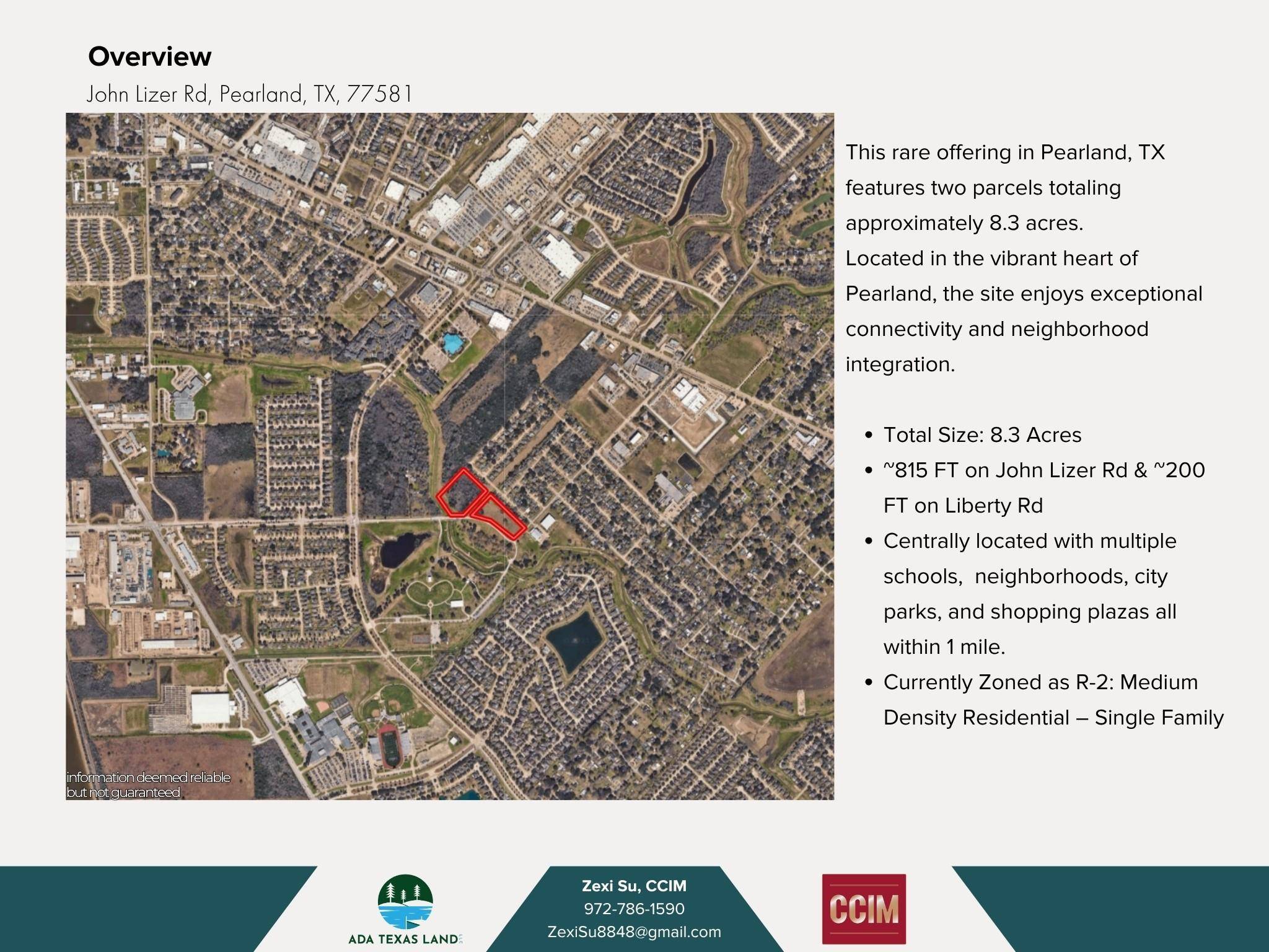 TBD John Lizer RD, Pearland, TX 77581
