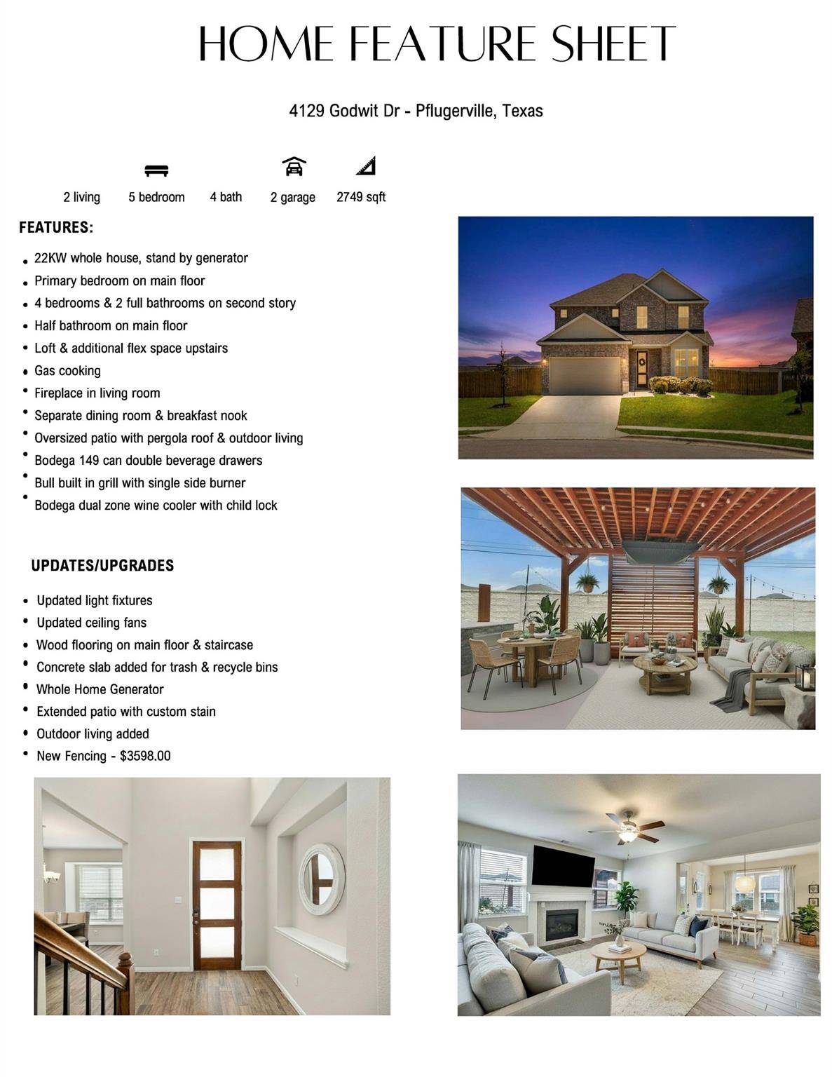 4129 Godwit DR, Pflugerville, TX 78660