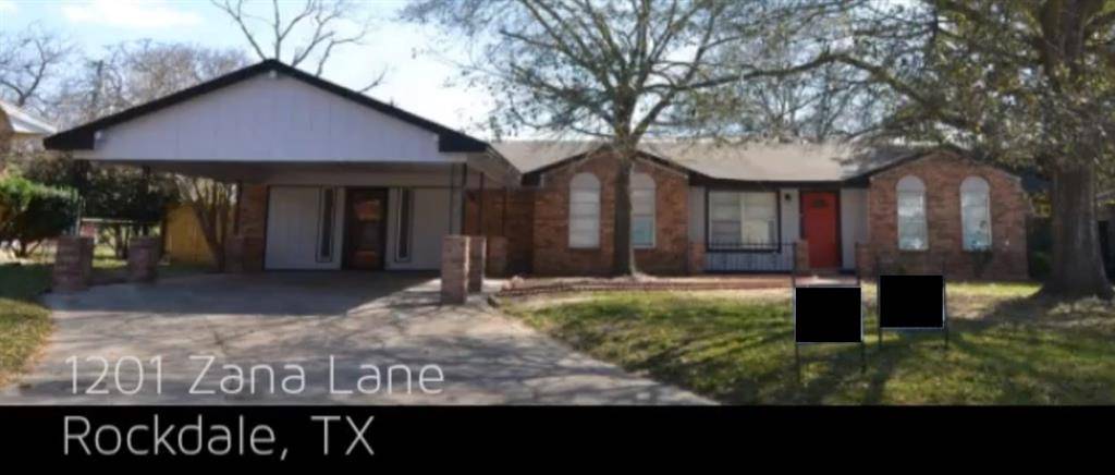 1201 Zana LN, Rockdale, TX 76567