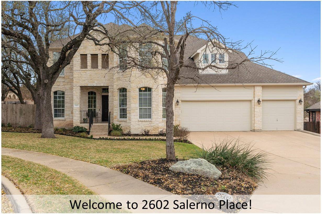 2602 Salerno PL, Cedar Park, TX 78613