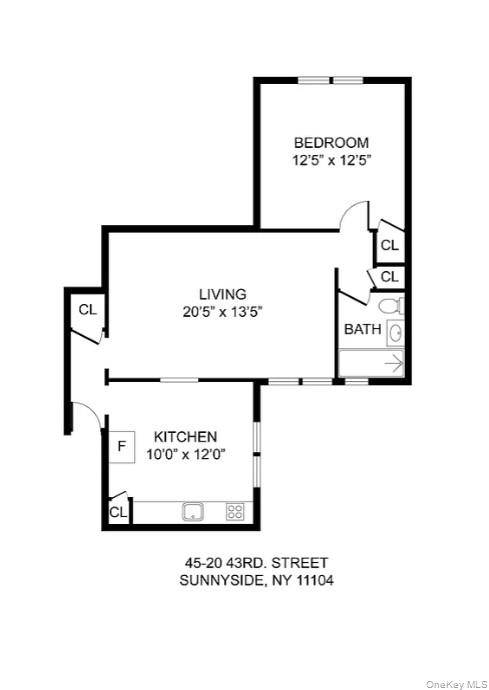 45-20 43 ST #2C, Woodside, NY 11104