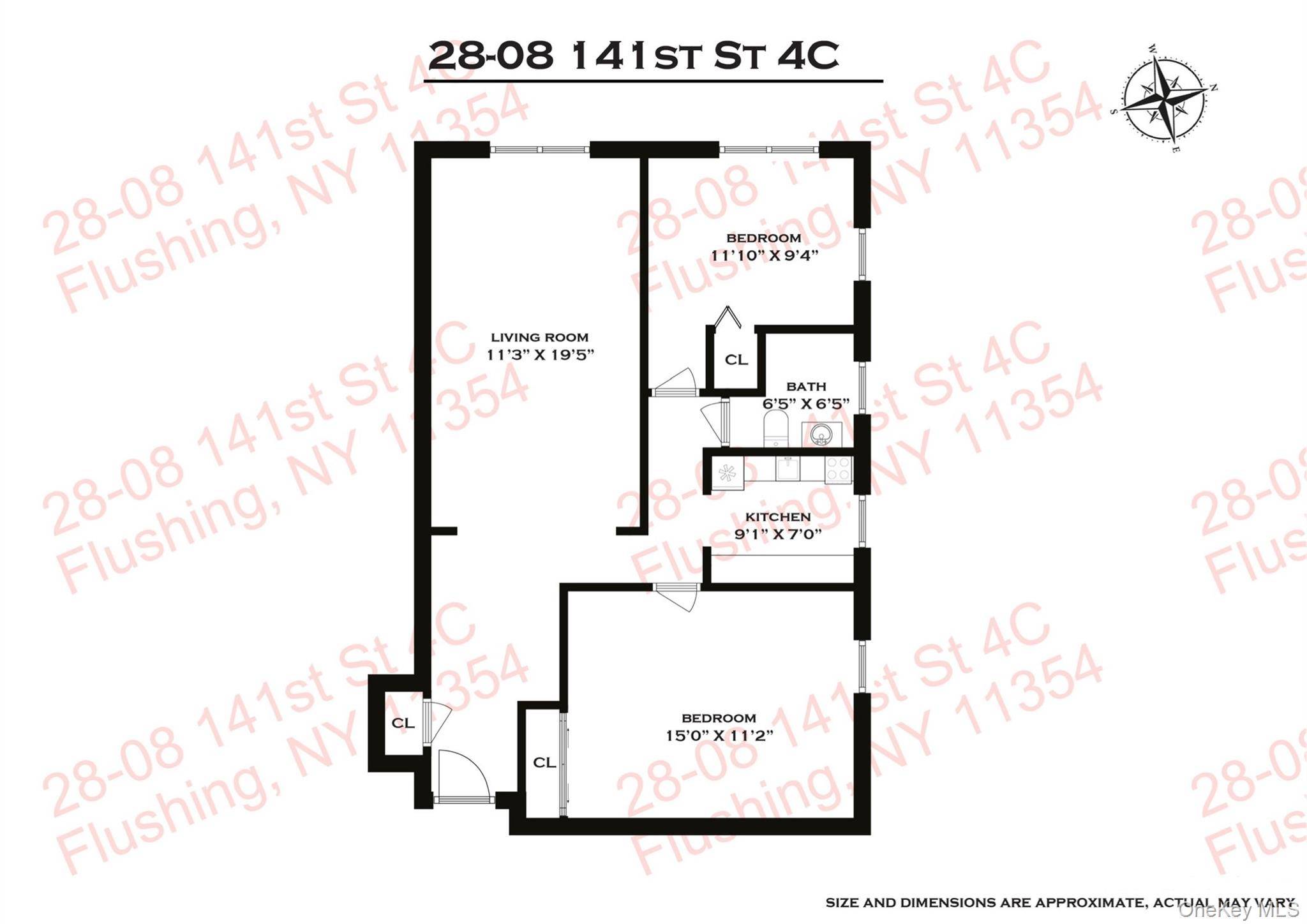28-08 141st ST #4C, Flushing, NY 11354