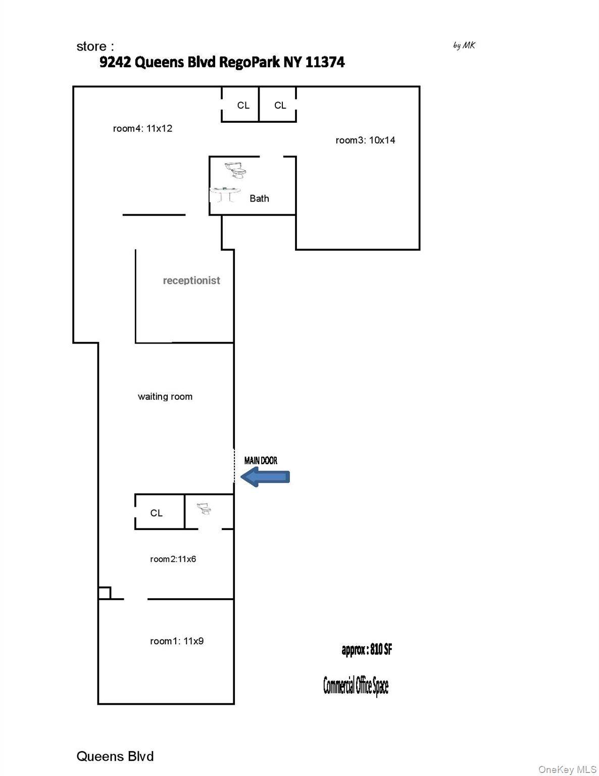 9242 Queens BLVD #Str4, Rego Park, NY 11374
