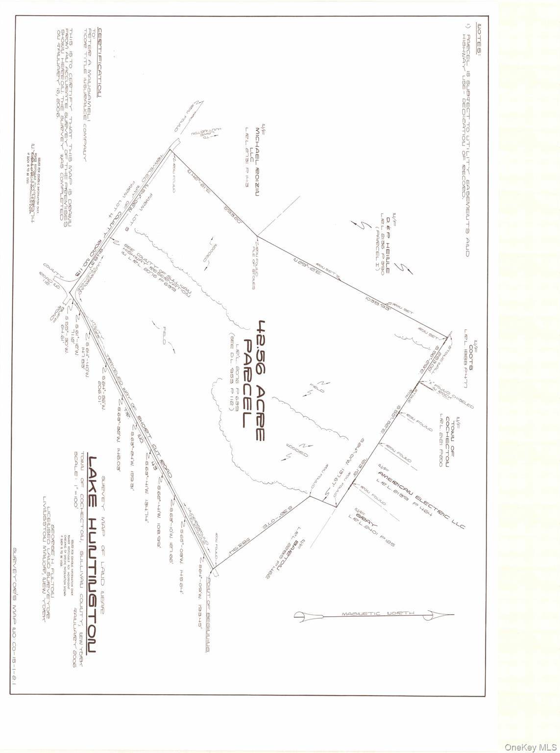 NY-52&Shortcut Rd akaT R 43, Cochecton, NY 12726