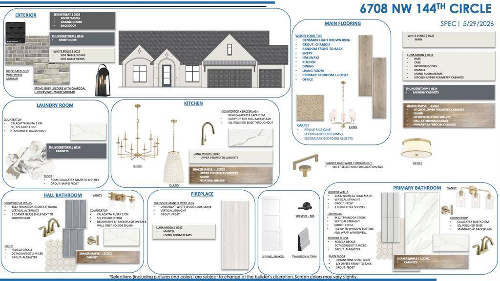 6708 NW 144th CIR, Oklahoma City, OK 73142