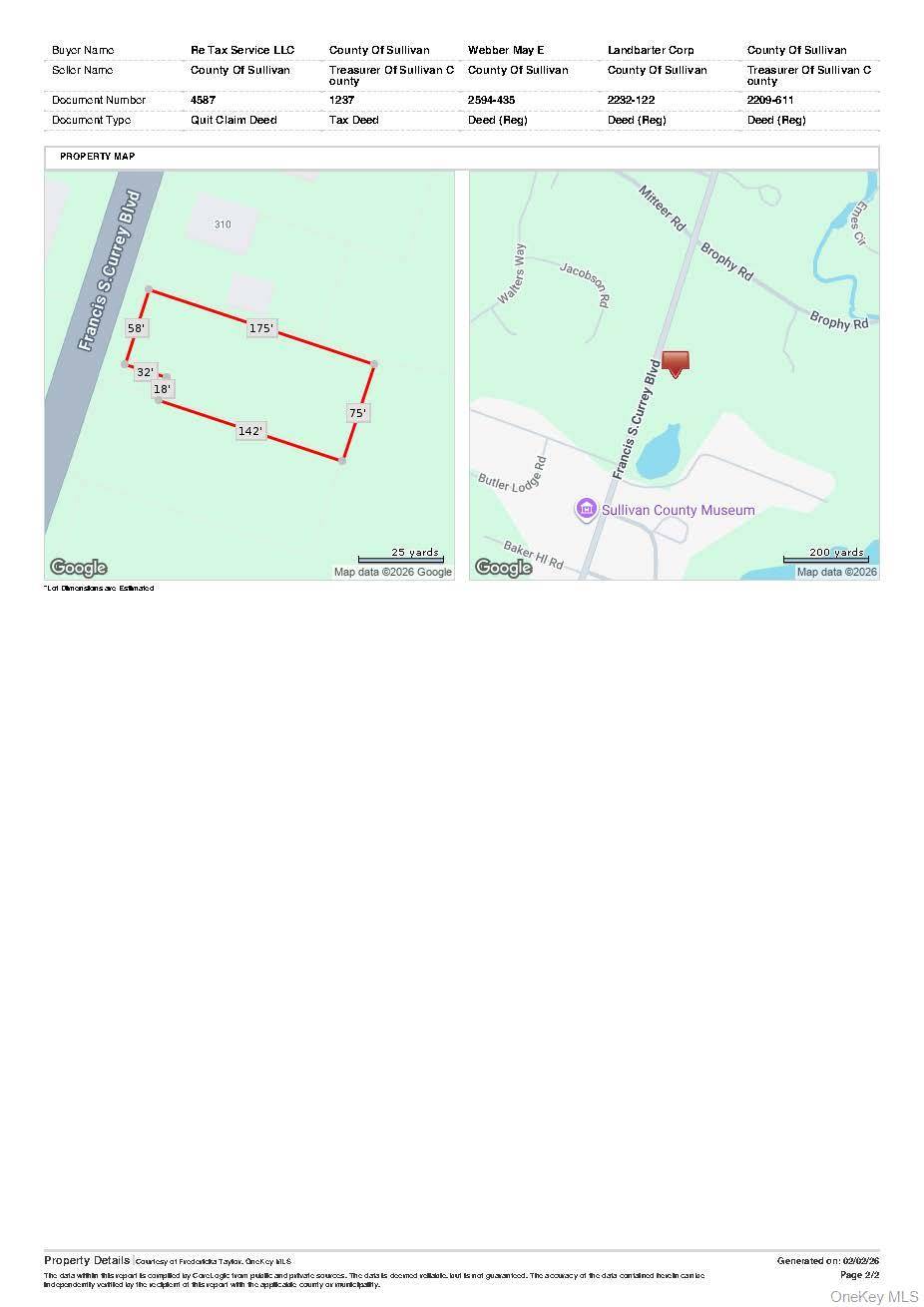 T/B/D Main ST, South Fallsburg, NY 12779