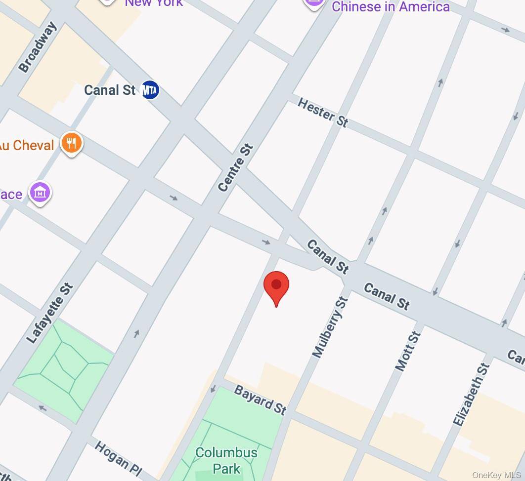 91 Baxter ST, New York (manhattan), NY 10013