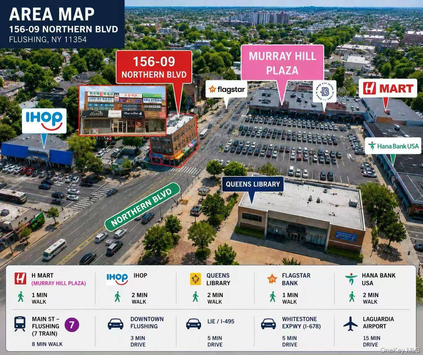 156-09 Northern BLVD, Flushing, NY 11358