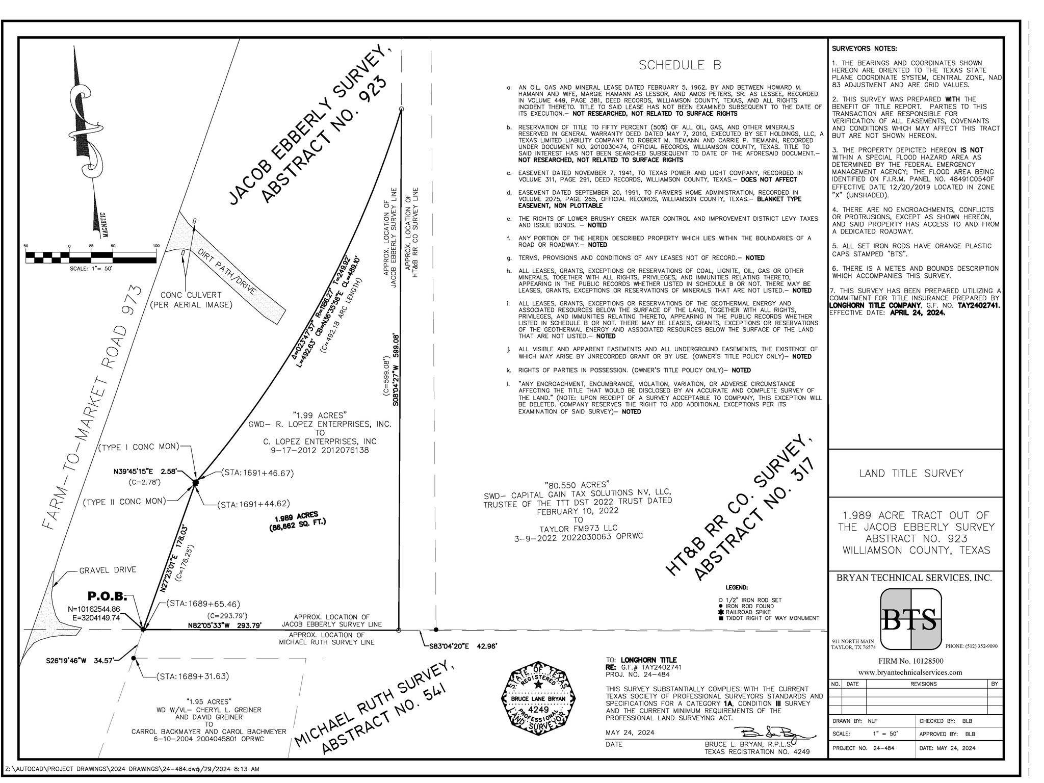 3101 Fm 973, Taylor, TX 76574