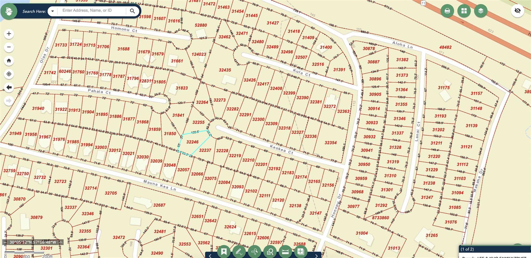 LOT 177 / R32246 Keo Kea CT, Bastrop, TX 78602