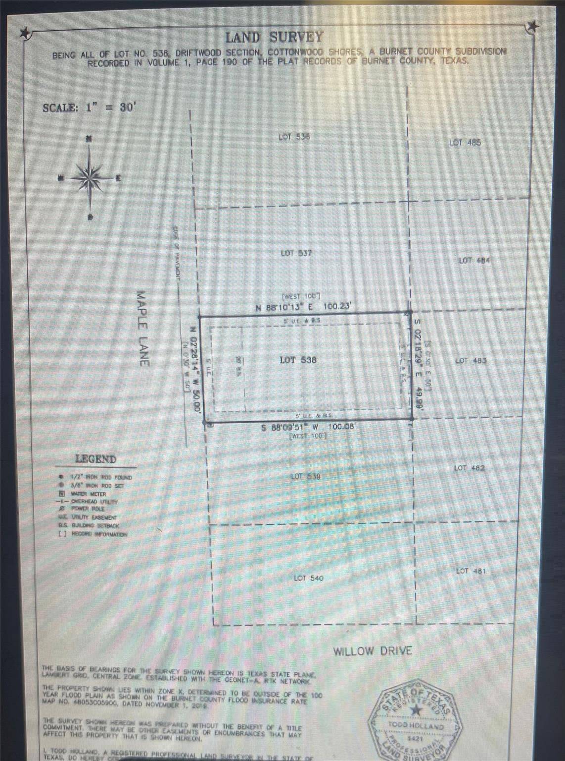 707 Maple LN, Cottonwood Shores, TX 78657
