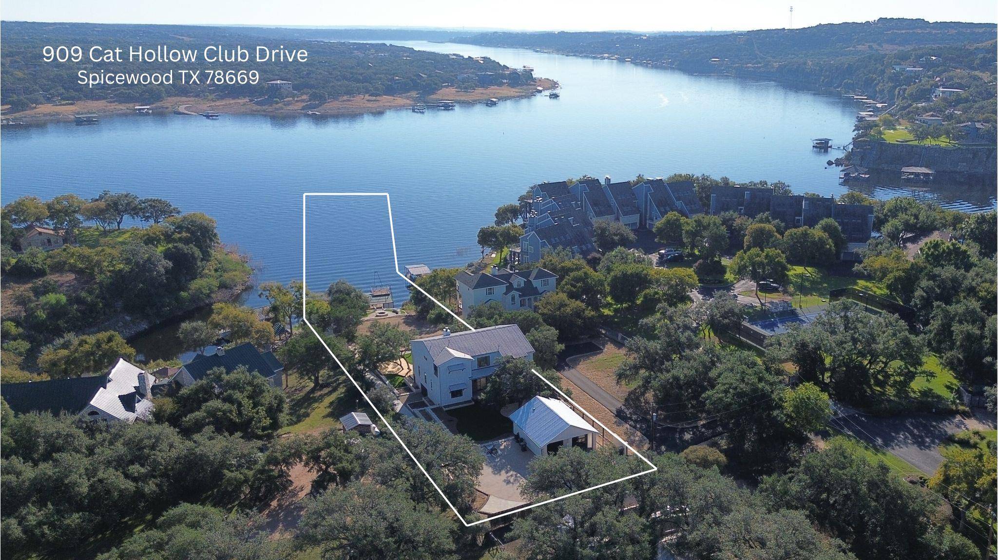909 Cat Hollow Club DR, Spicewood, TX 78669