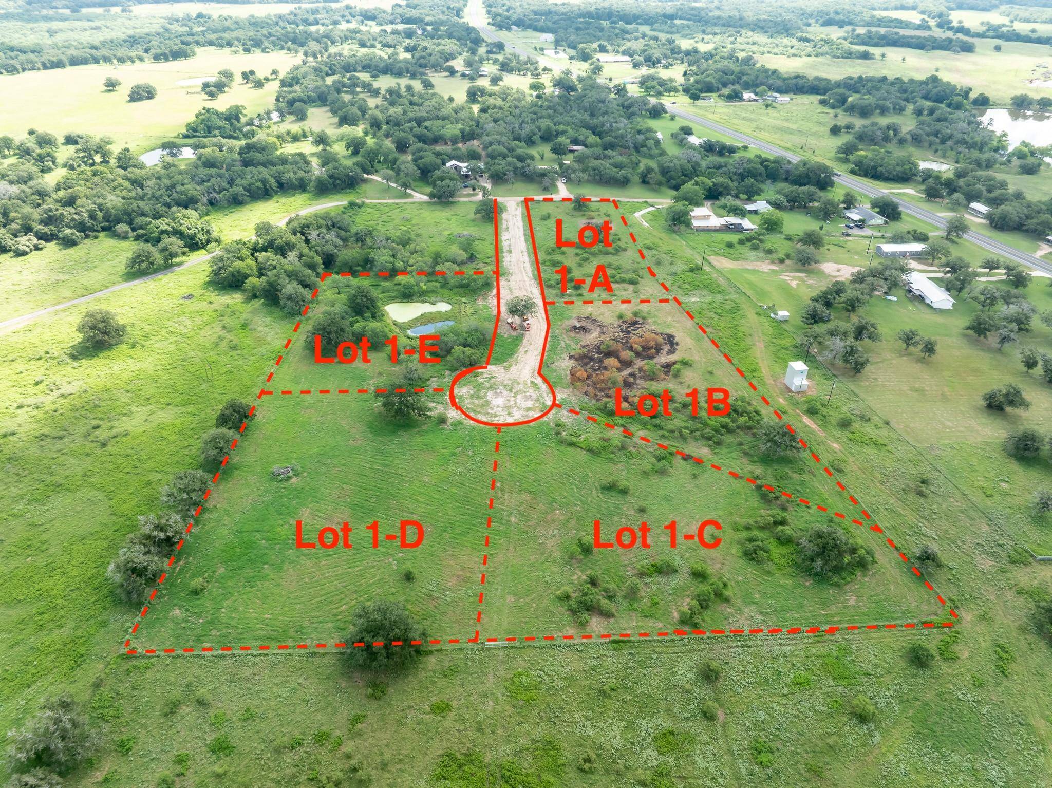 Lot 1-B County Road 491, Gonzales, TX 78629