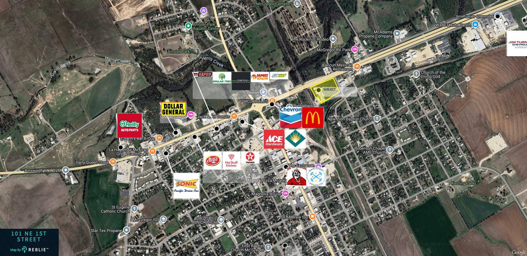 101 NE 01ST ST, Mcgregor, TX 76657