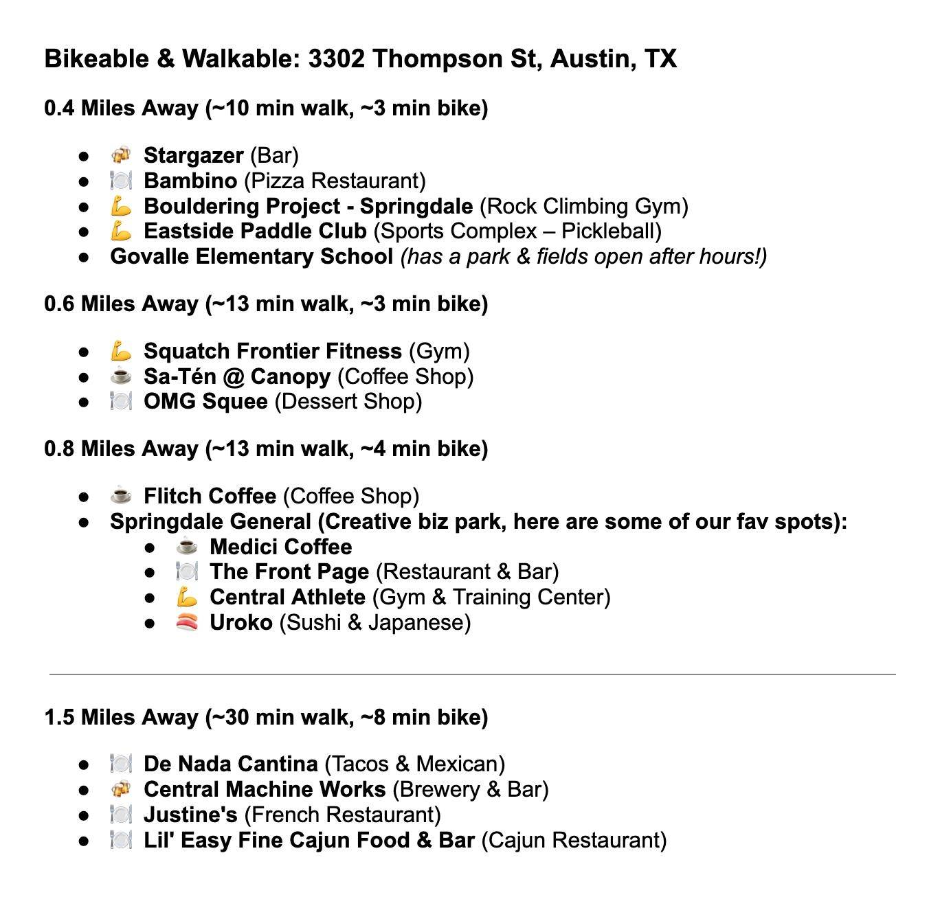 3302 Thompson ST #1, Austin, TX 78702