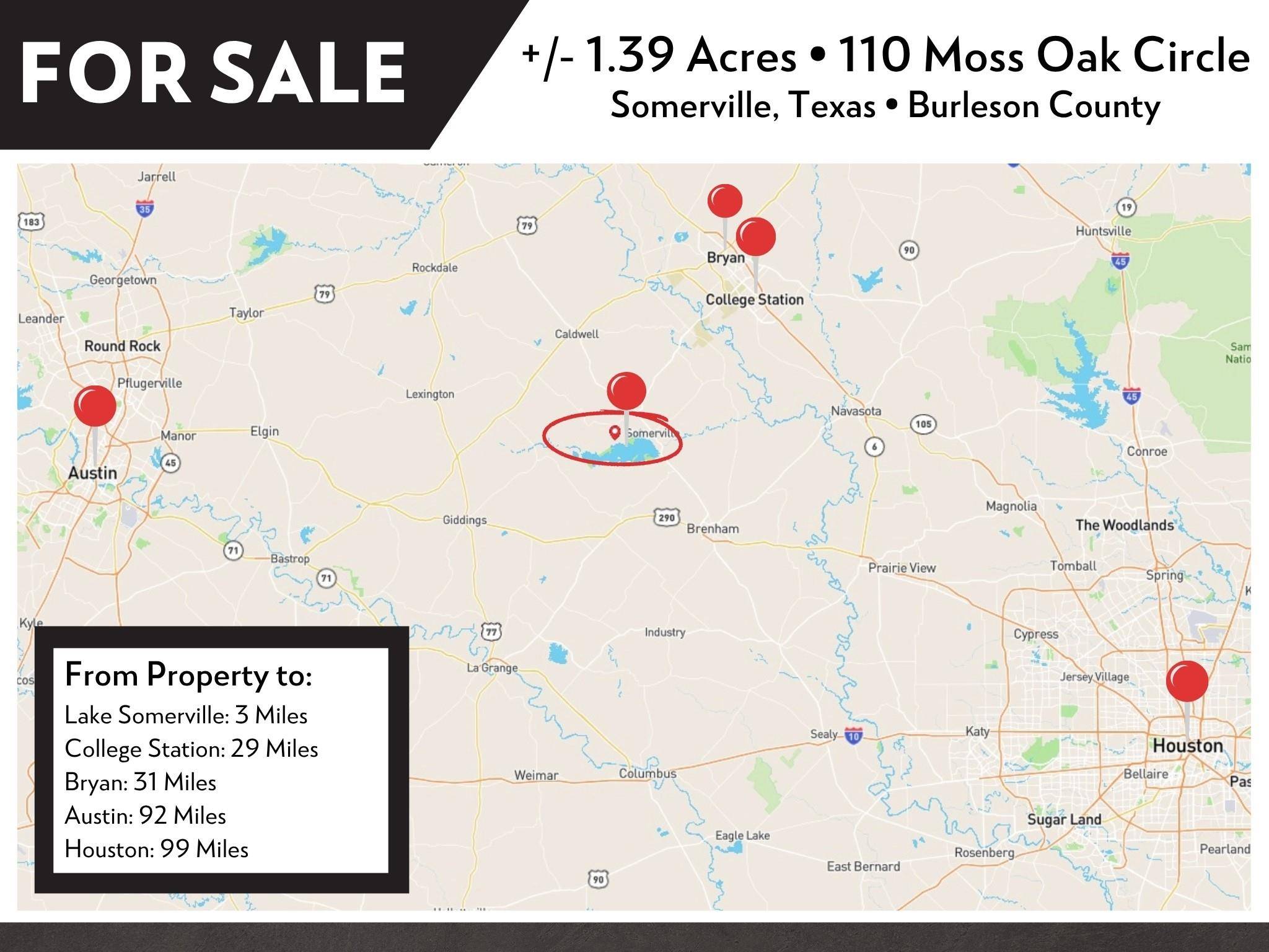 108 Moss Oak CIR, Somerville, TX 77879