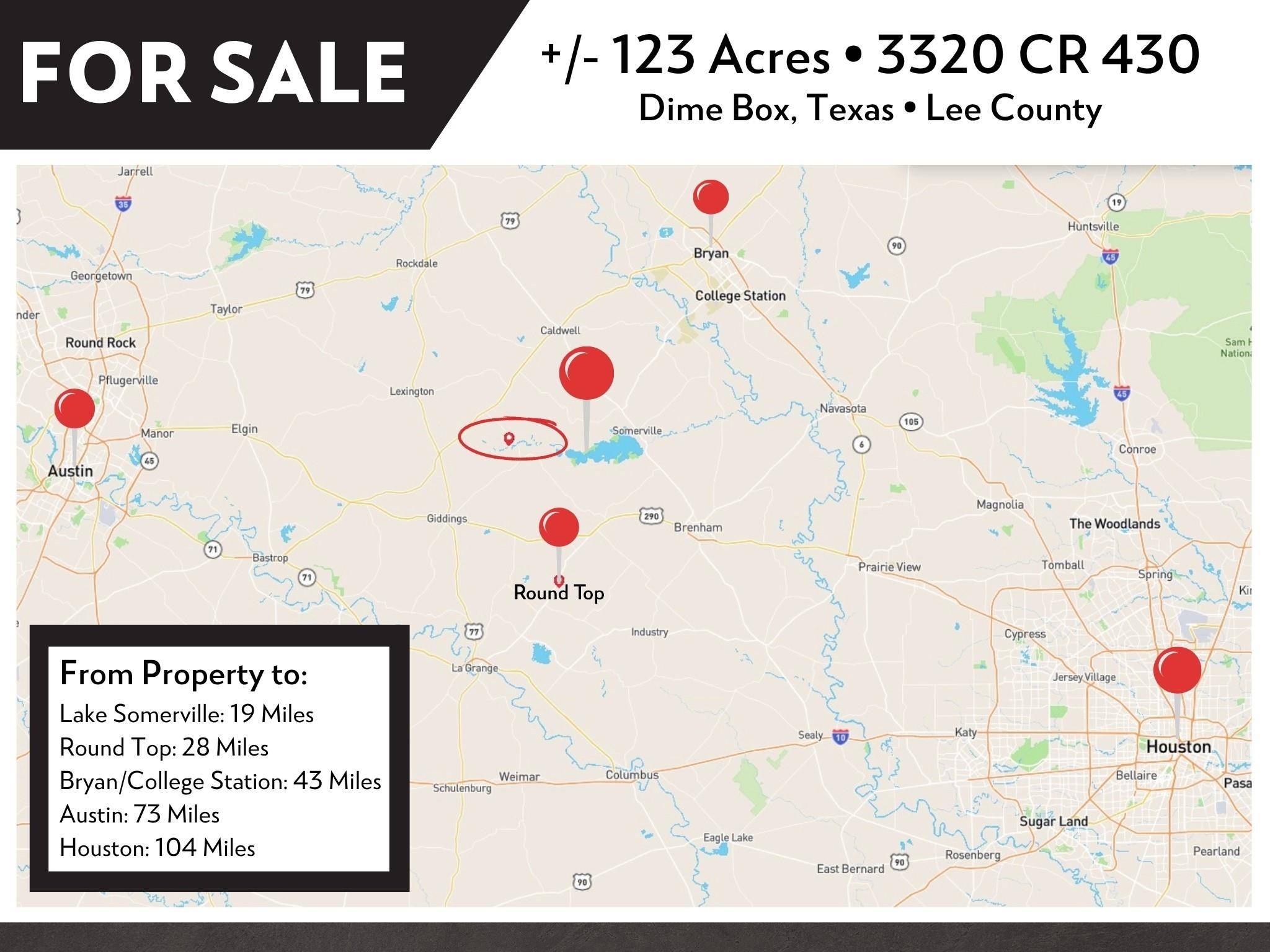 3320 County Road 430, Dime Box, TX 77853