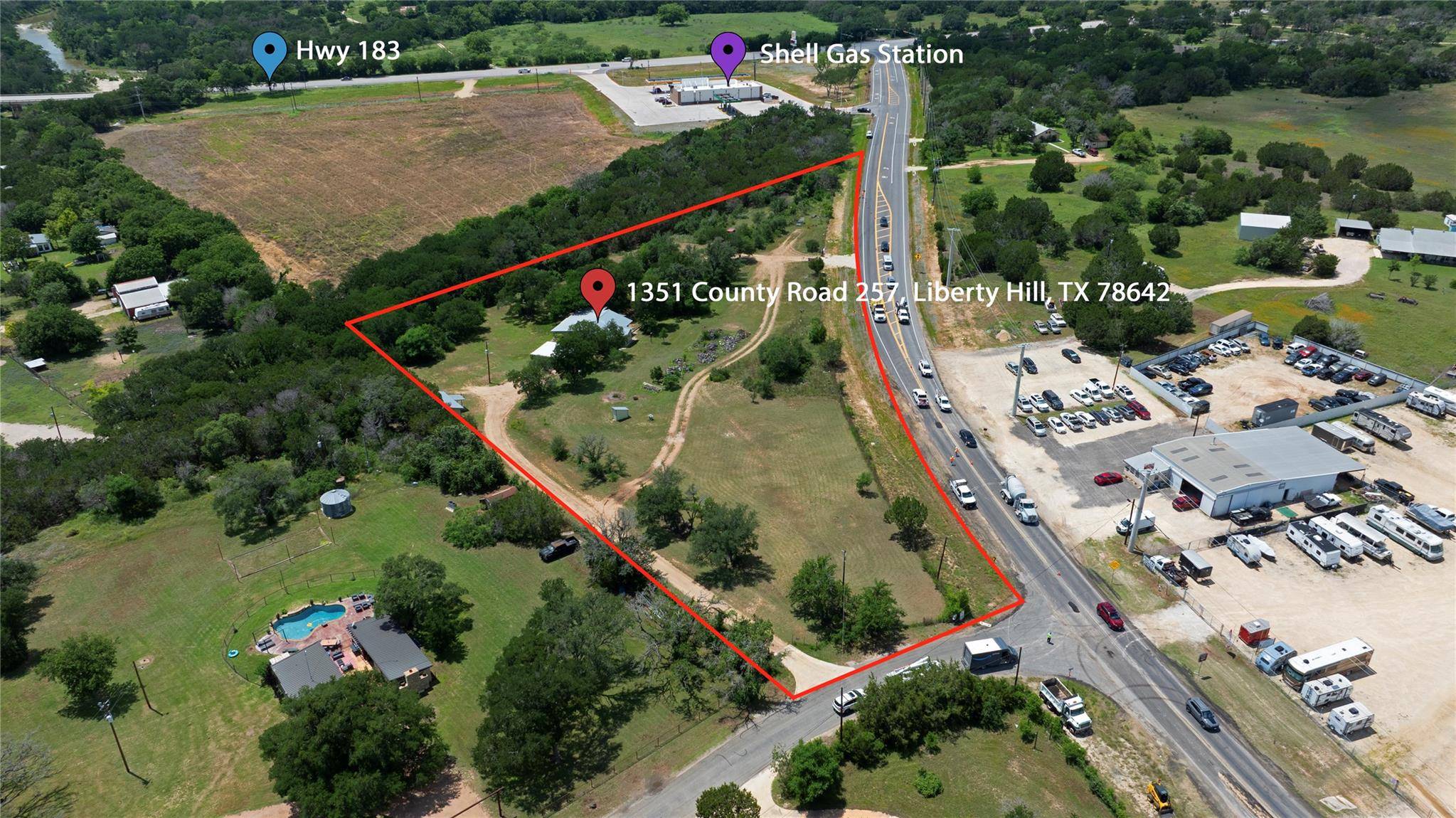 1351 County Road 257, Liberty Hill, TX 78642