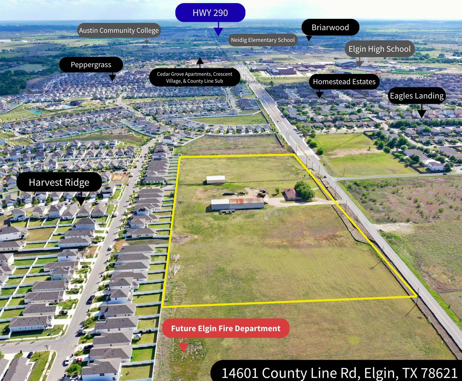14601 County Line RD, Elgin, TX 78621