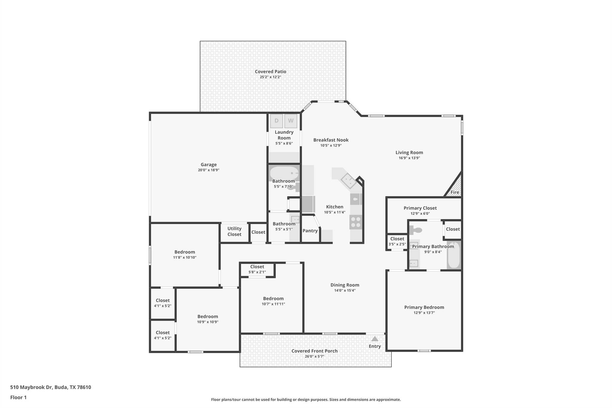 510 Maybrook DR, Buda, TX 78610