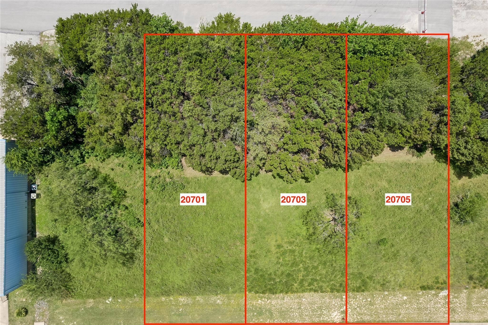 20701, 20703, 20705 Dawn DR, Lago Vista, TX 78645
