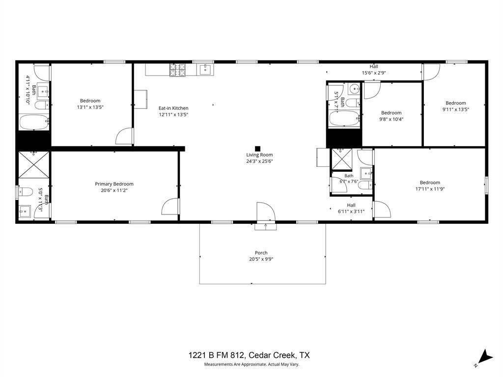 1221 Fm 812 #A, Cedar Creek, TX 78612