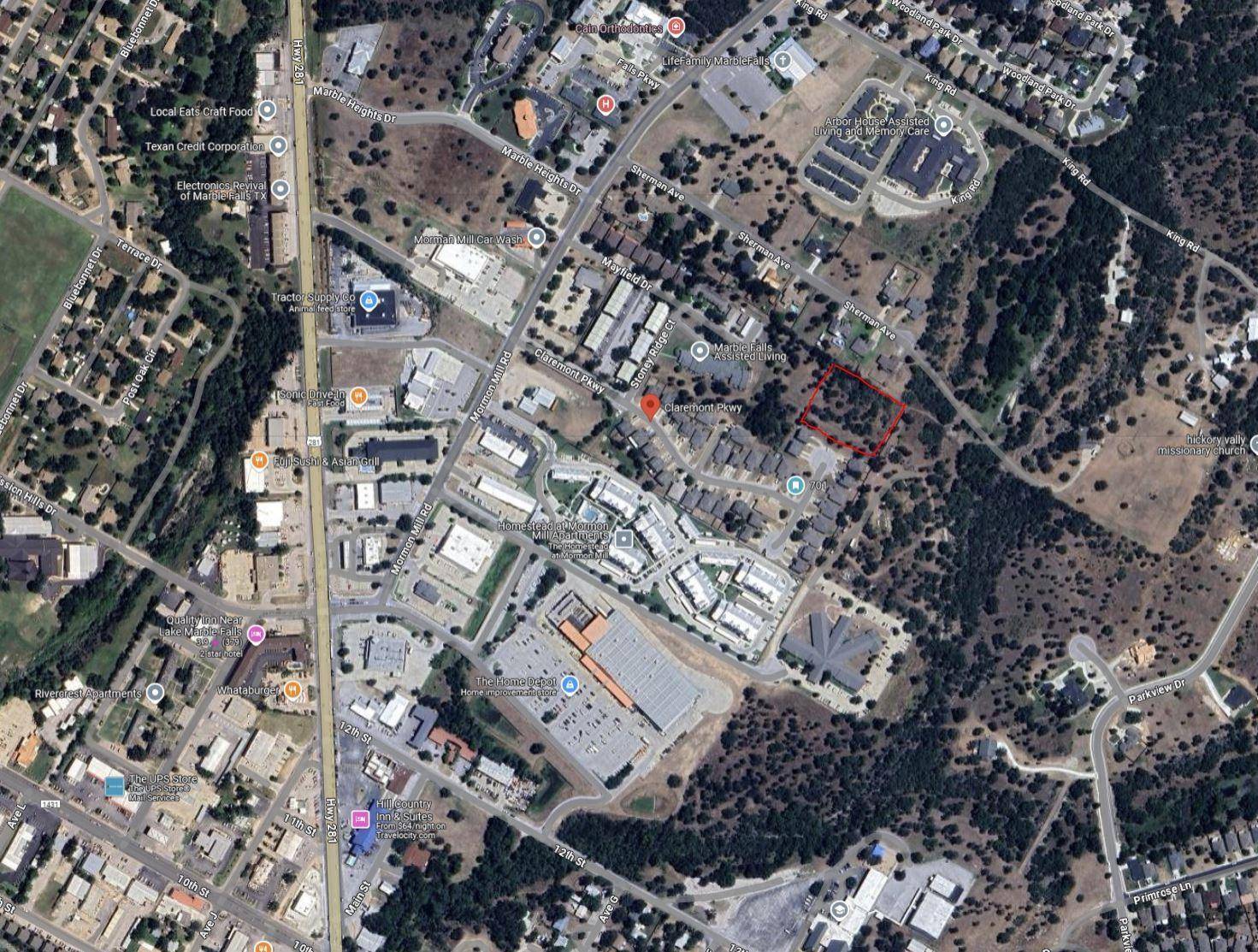 Lot 37 Claremont PKWY, Marble Falls, TX 78654