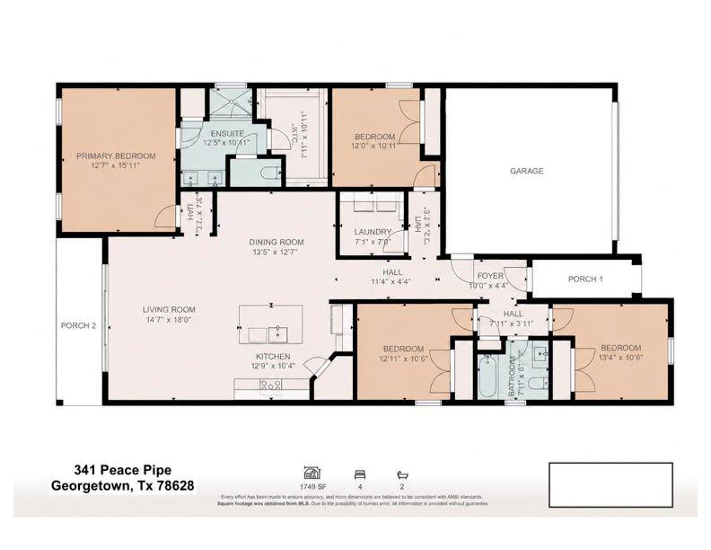341 Peace Pipe WAY, Georgetown, TX 78628