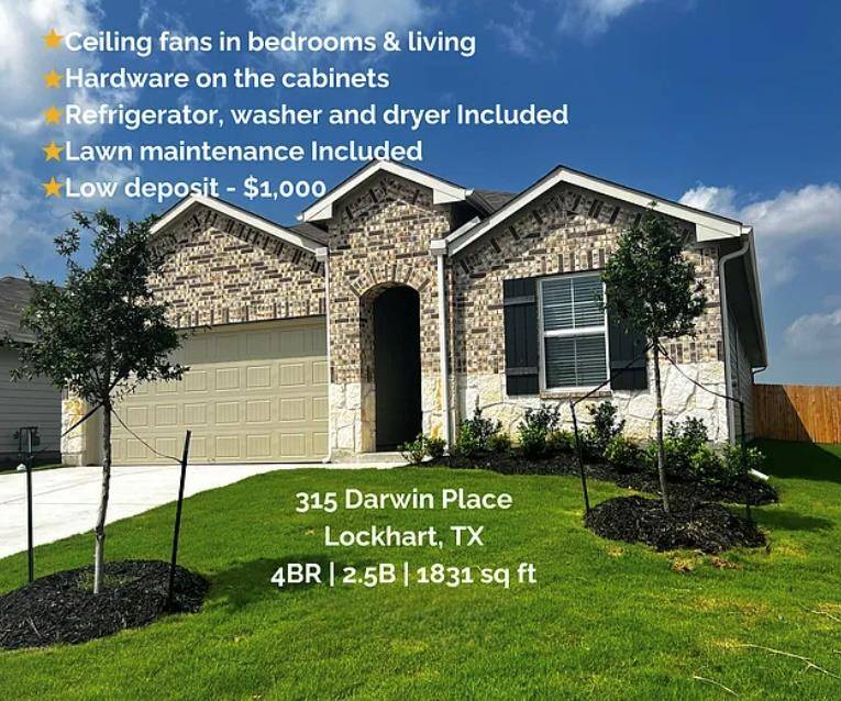 315 Darwin PL, Lockhart, TX 78644