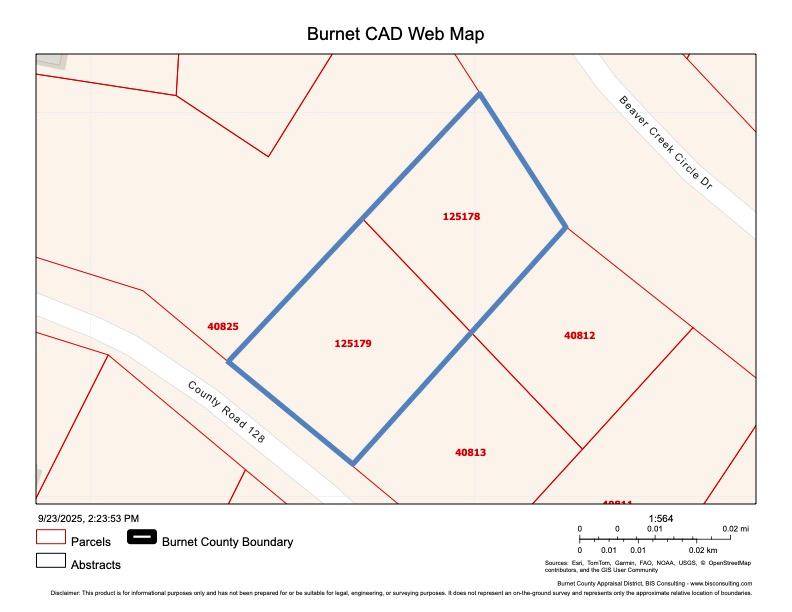 Lot 152 and 153 County Road 128 DR, Burnet, TX 78611