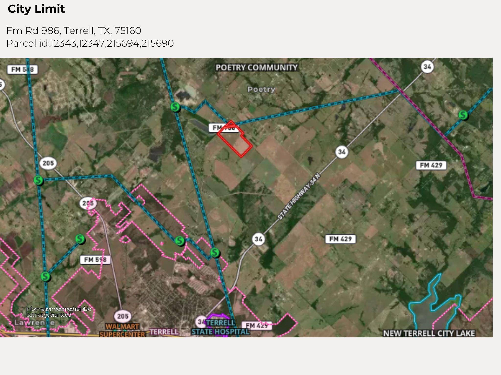 0 Fm Rd 986 RD, Terrell, TX 75160