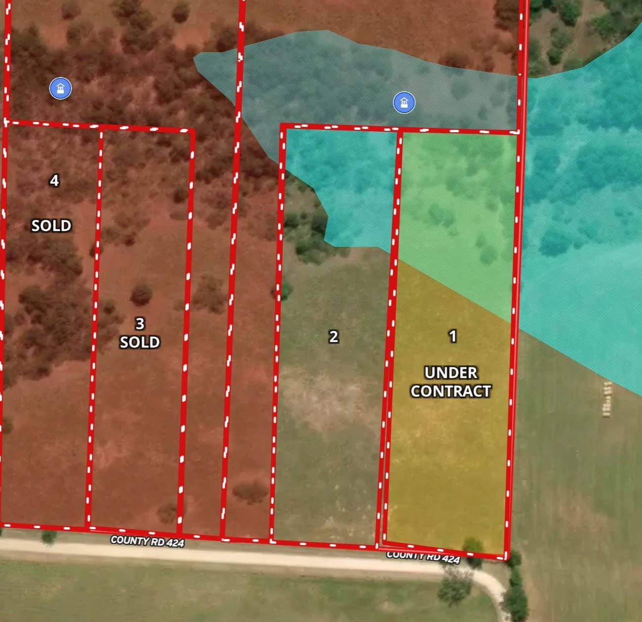 TBD Lot 2 CR 424 RD, Waelder, TX 78629