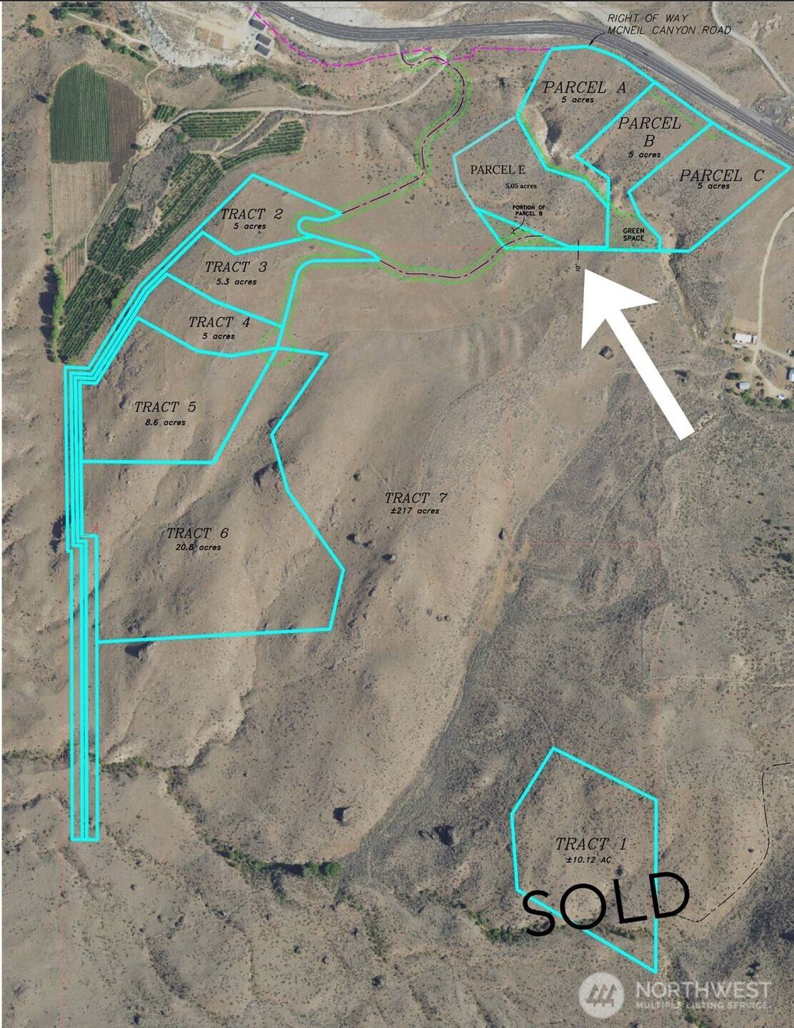 0 Parcel E McNeil Canyon Rd, Orondo, WA 98816