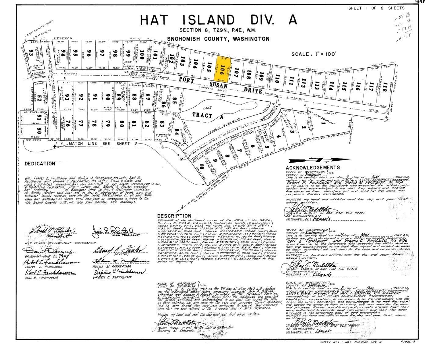 106 A Port Susan DR, Hat Island, WA 98206