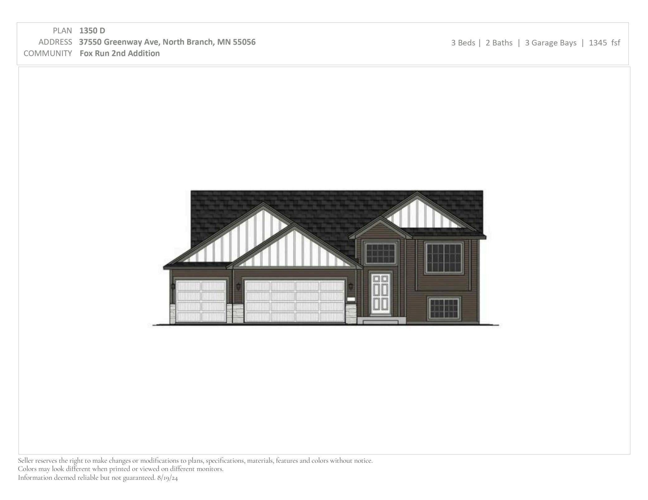 37550 Greenway AVE, North Branch, MN 55056