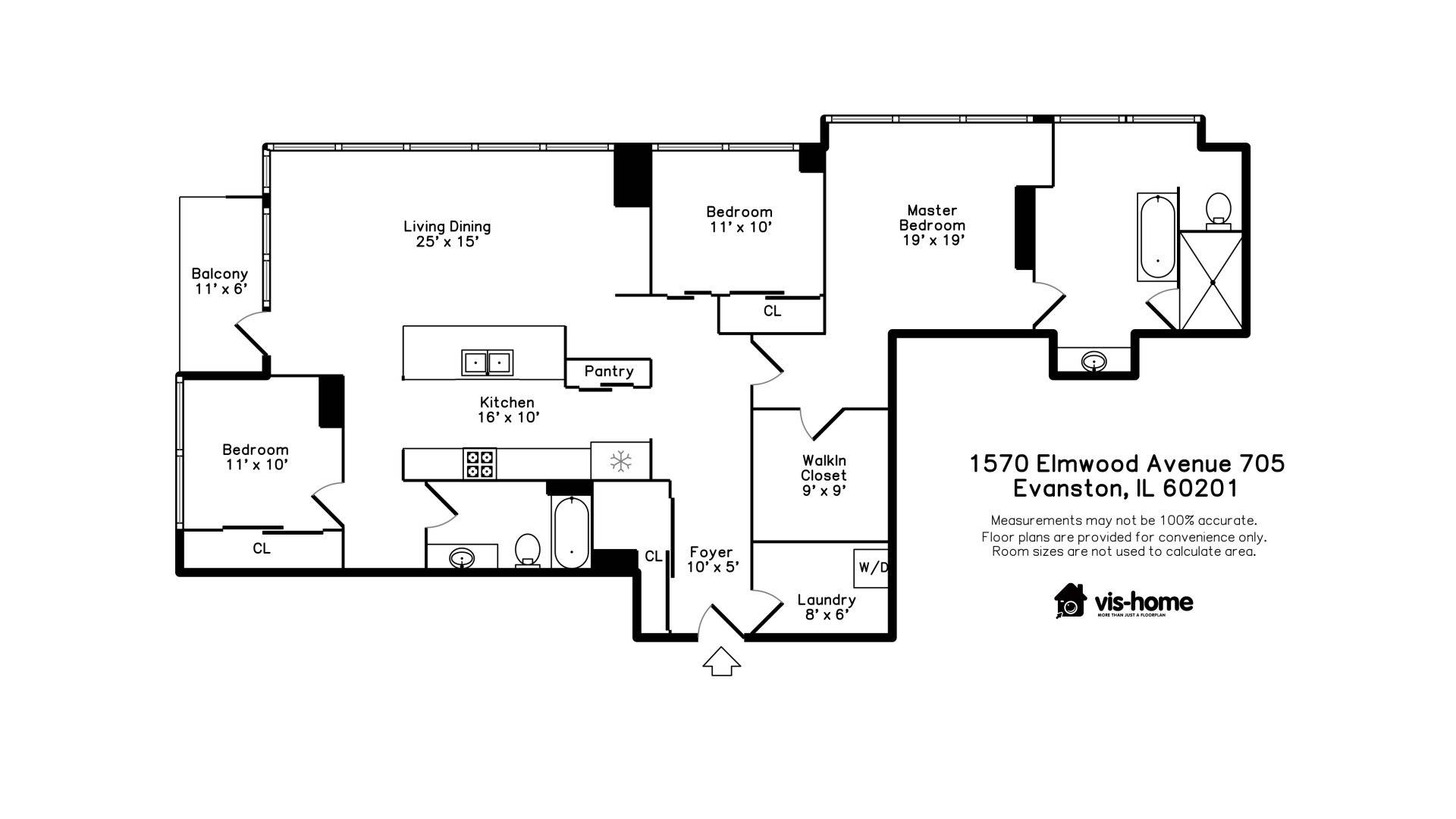 1570 Elmwood AVE #705, Evanston, IL 60201