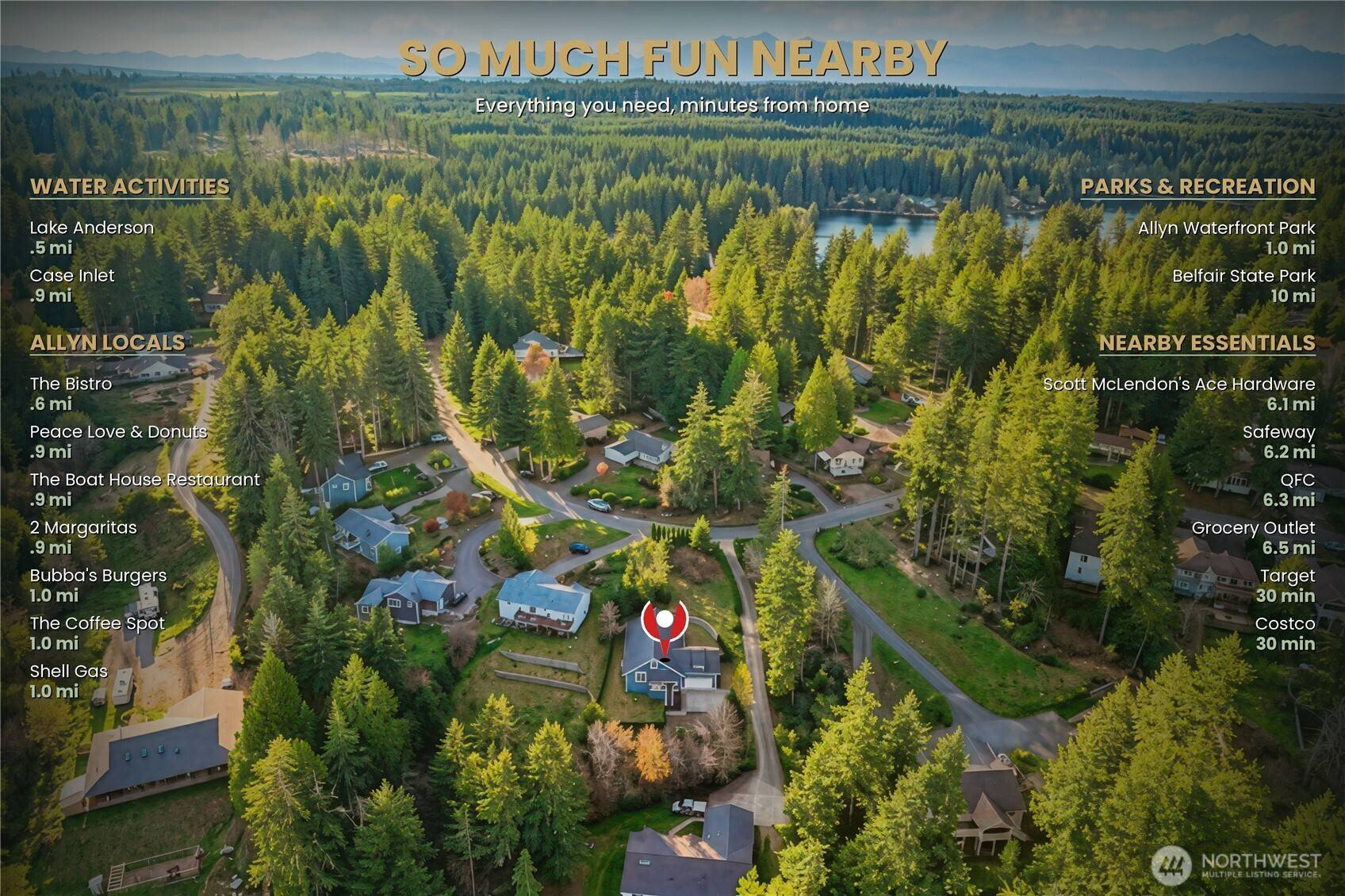 61 E Channel DR, Allyn, WA 98524