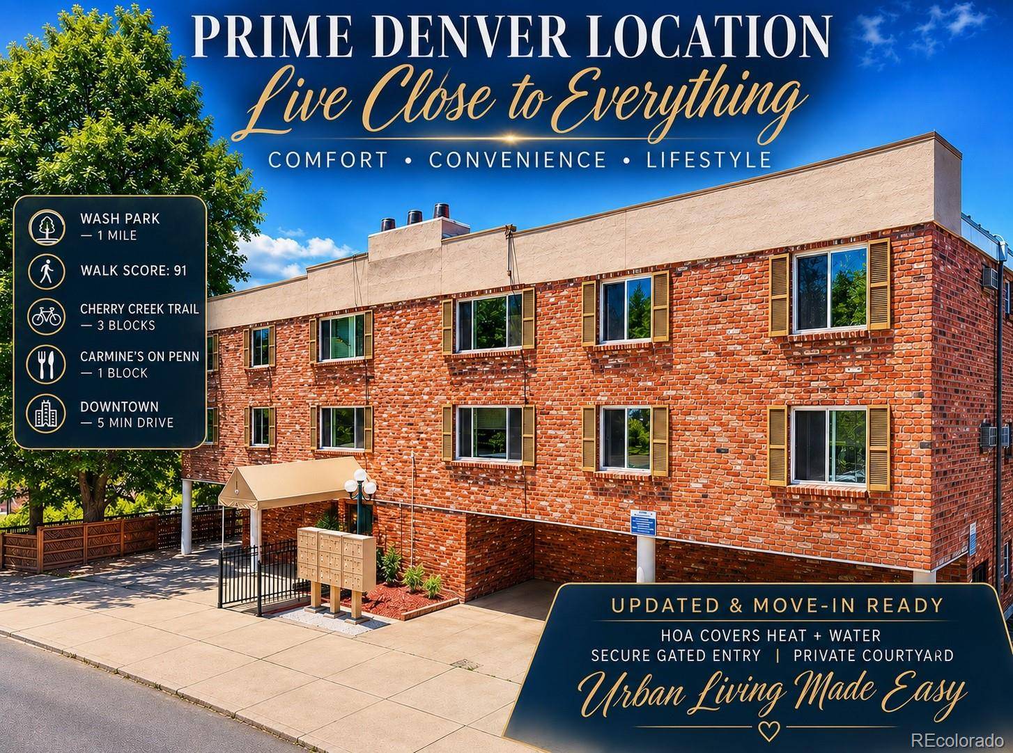 155 S Pennsylvania ST #202, Denver, CO 80209