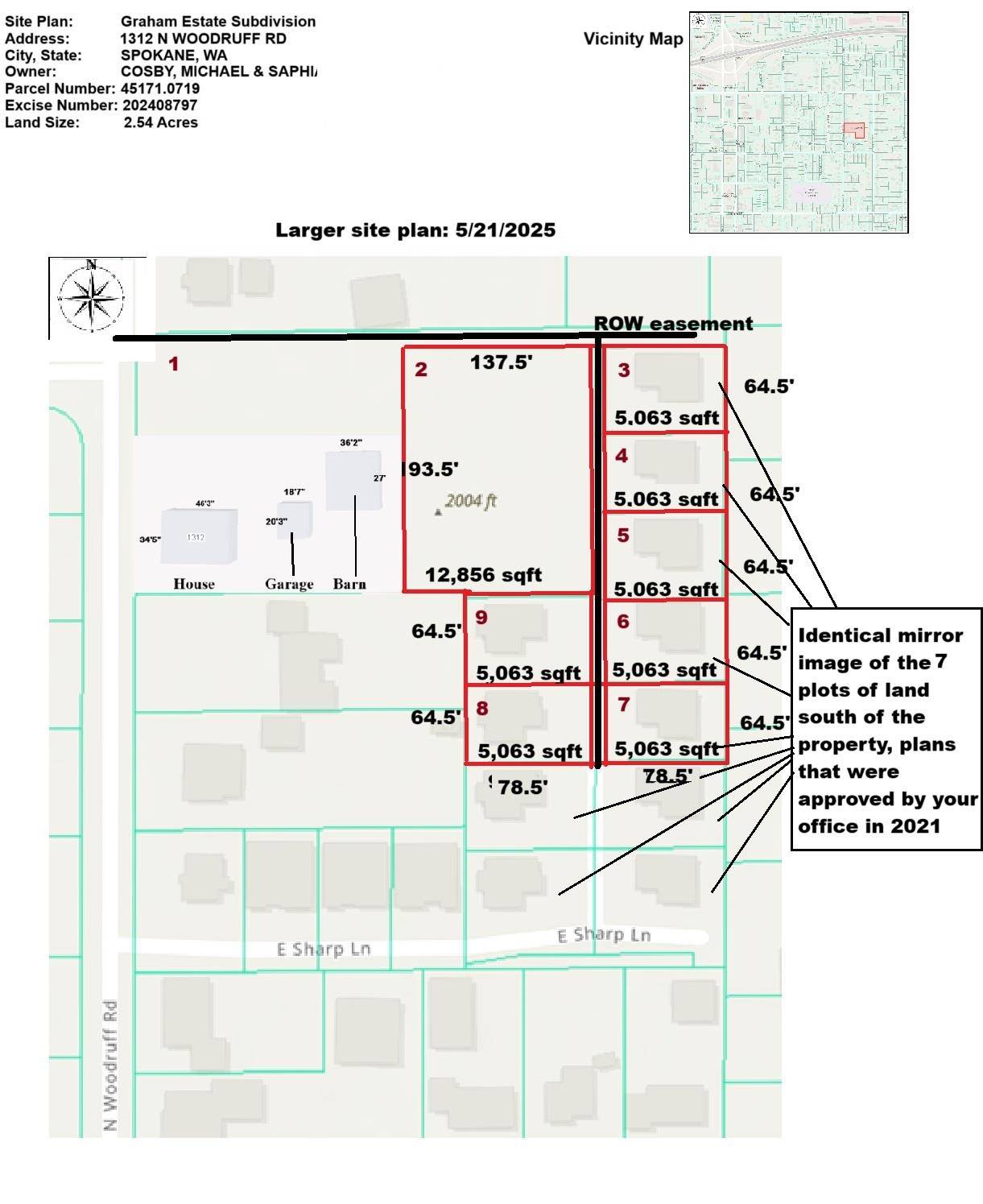 n/a N Woodruff Rd, Spokane, WA 99206