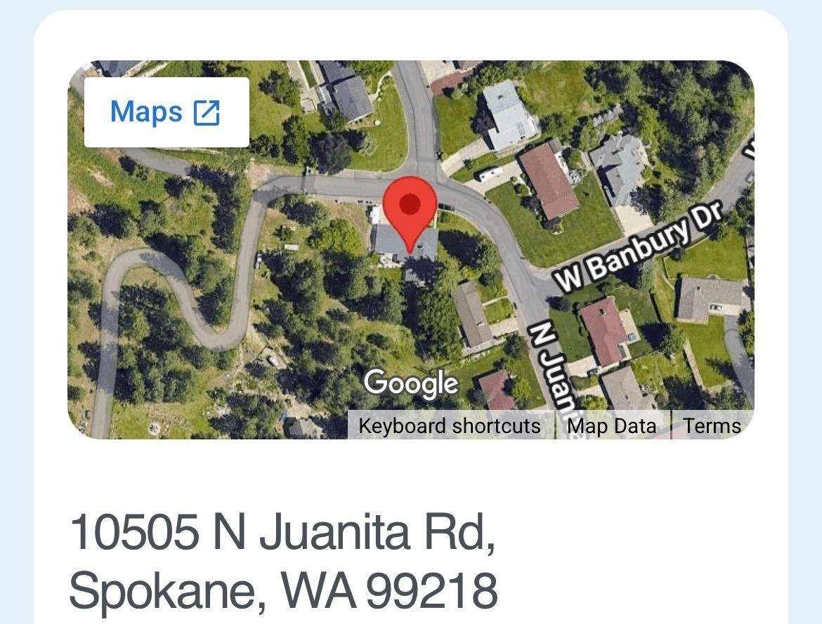 10505 N JUANITA Rd, Spokane, WA 99218