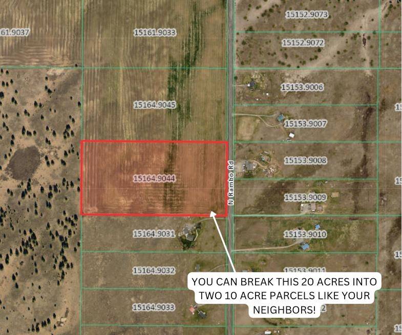 000 N Rambo Rd #LOT 1 (20 acres), Medical Lake, WA 99022