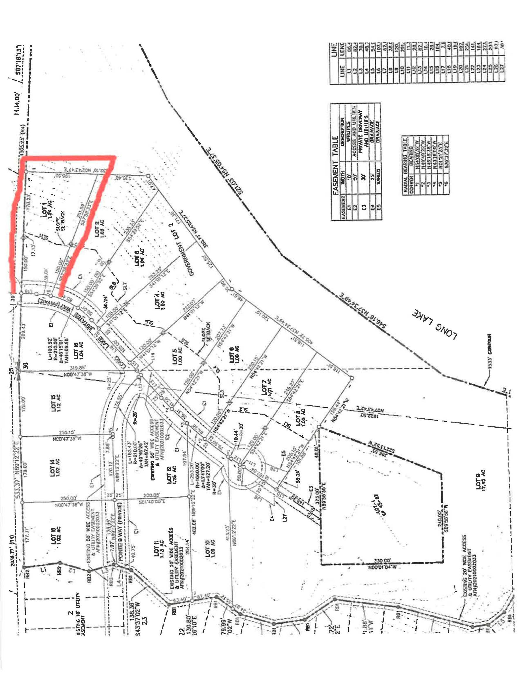 Lot 1 Long Lake Estates Est, Nine Mile Falls, WA 99026