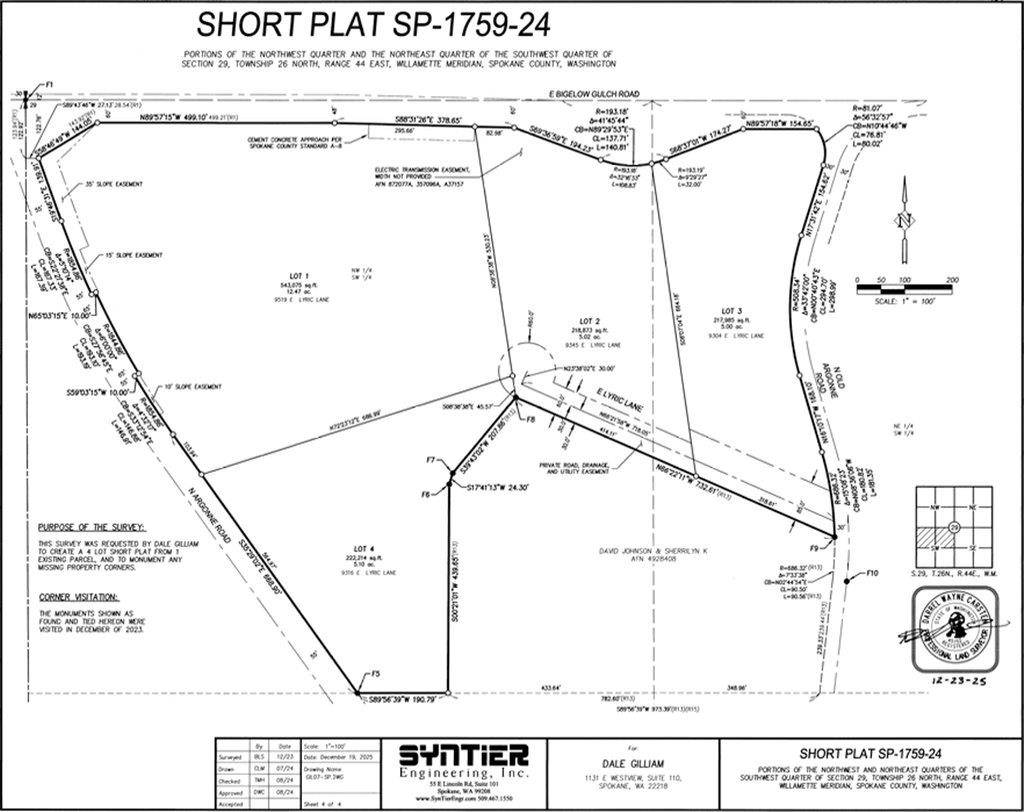 NKA Argonne-Bigelow Gulch Rd #Lot 3, Spokane, WA 99217