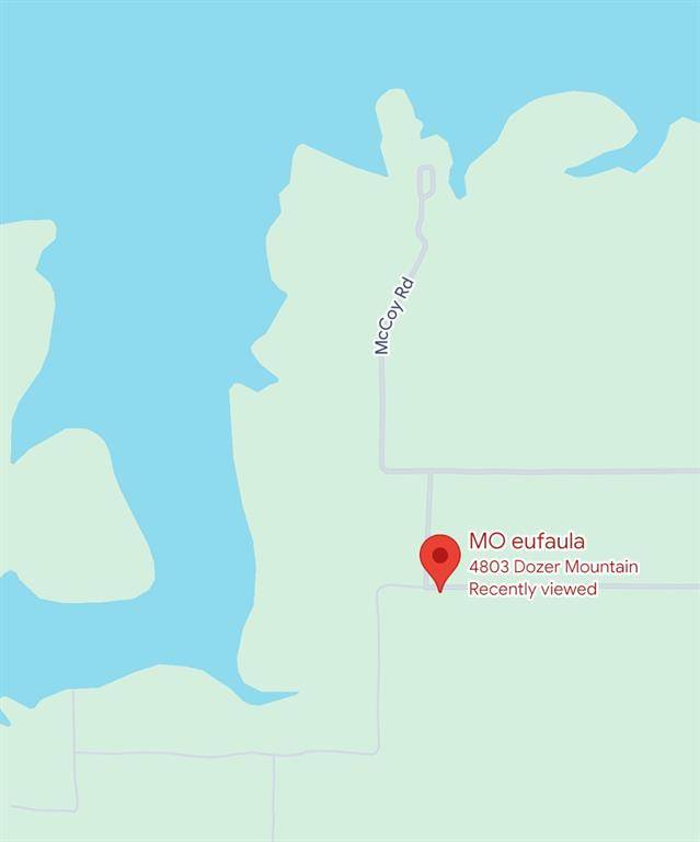 0000 N Lakeside RD, Eufaula, OK 74432