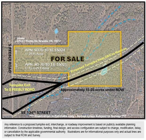 59 S Peebly RD, Newalla, OK 74857