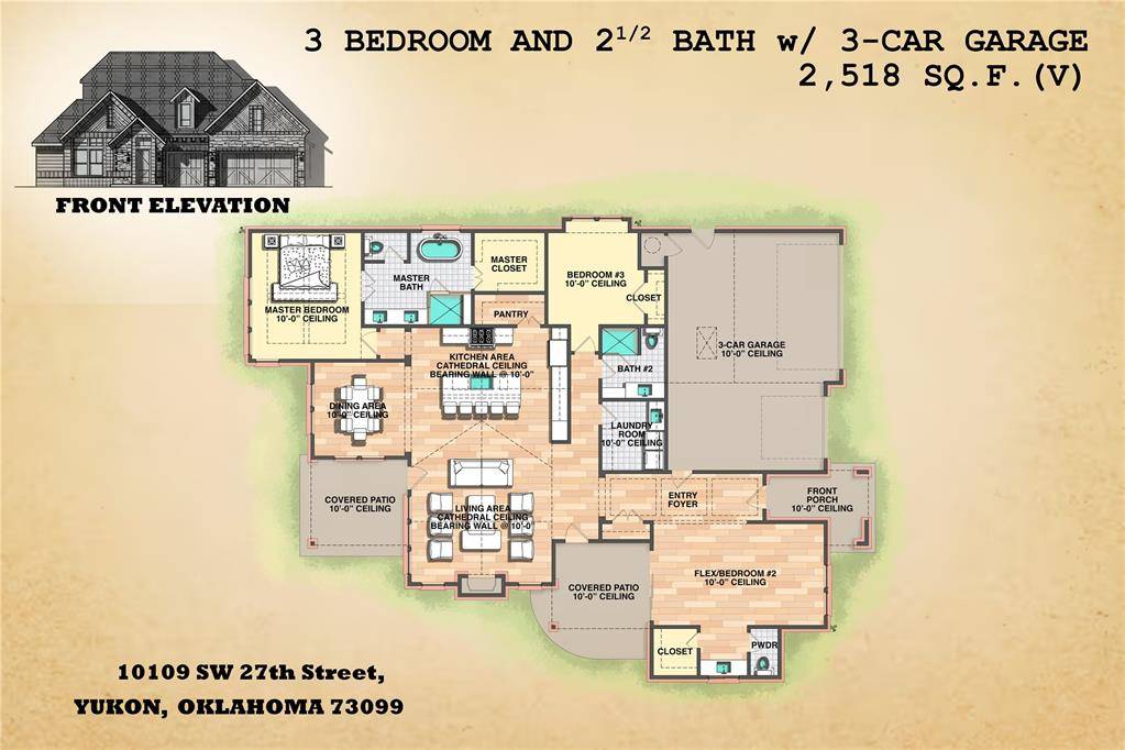10109 SW 27th ST, Yukon, OK 73099