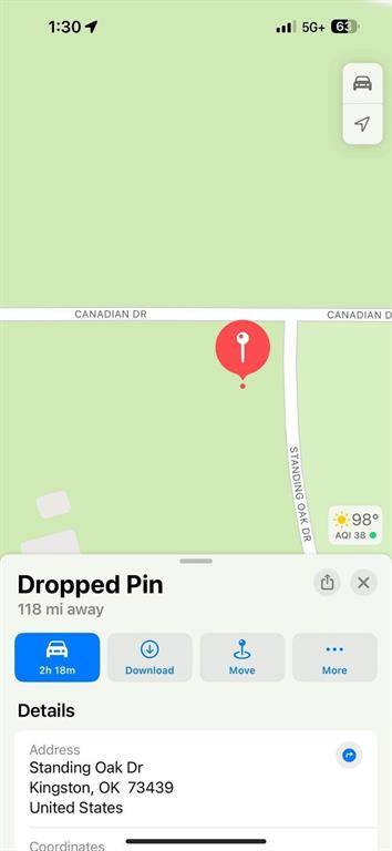 1910 Canadian DR, Kingston, OK 73439