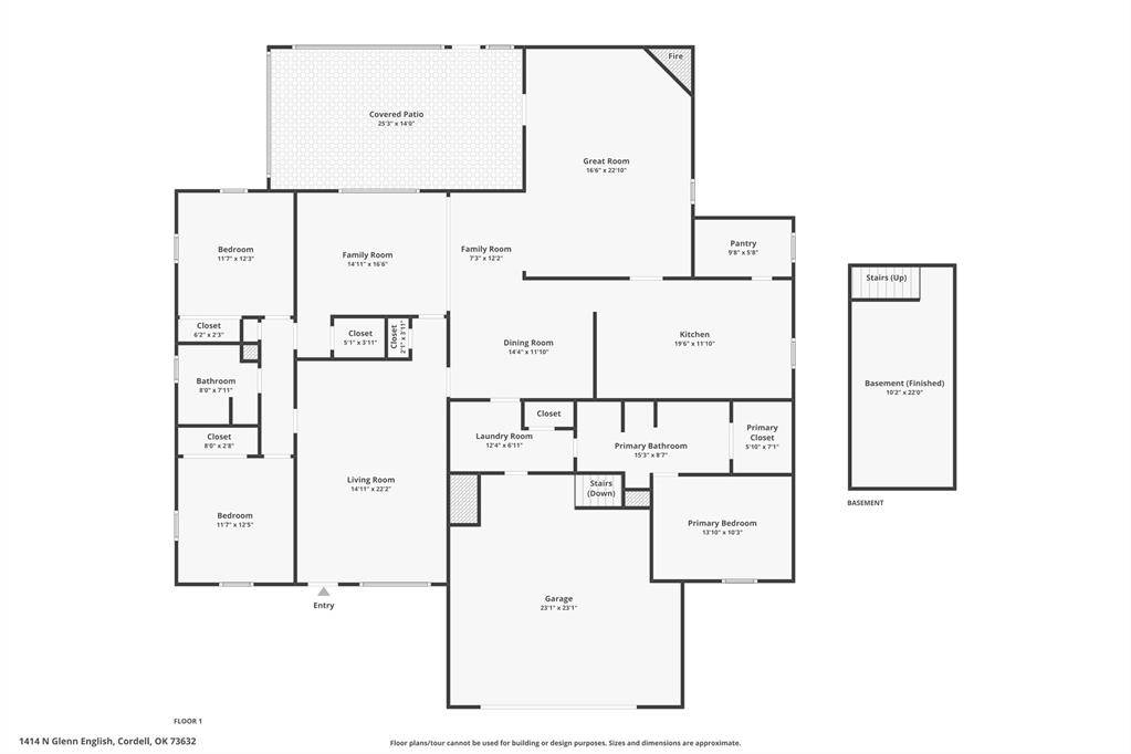 1414 N Glenn English ST, Cordell, OK 73632