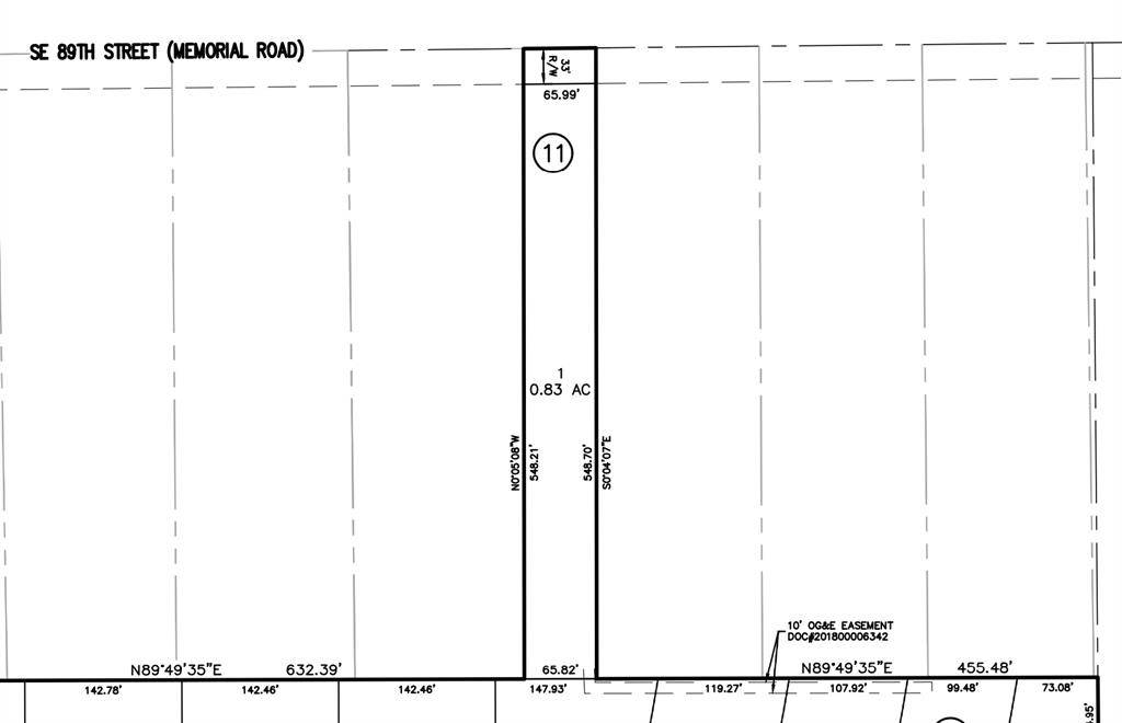 31191 Memorial RD, Mcloud, OK 74851